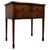 A particularly unusual and versatile early 20th-century English side table, finely crafted from mahogany and distinguished...