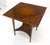Theodore Alexander One Drawer Leather Top Folding Top Game Table MINT For Sale - Image 14 of 18