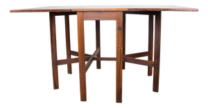 Danish Extendable Folding Table in Rosewood, 1960s
