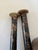 Mid 19th Century Lot of 8 Hand Painted Wooden Pins For Sale - Image 5 of 10