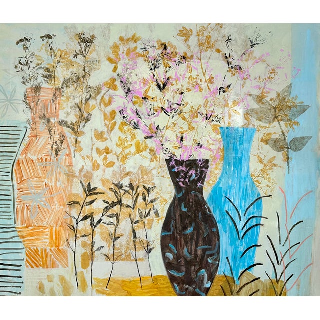 October Sun Organic Modern Collage For Sale