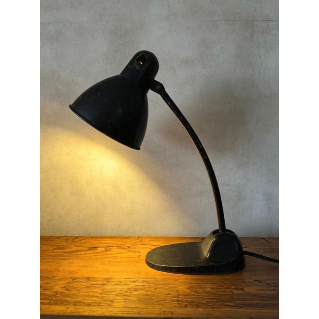 Metal L299 Desk Lamp from Siemens, 1930s For Sale - Image 7 of 11