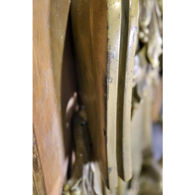 Early 19th C Palace Size French 5 Arm Pair Sconces For Sale - Image 4 of 11