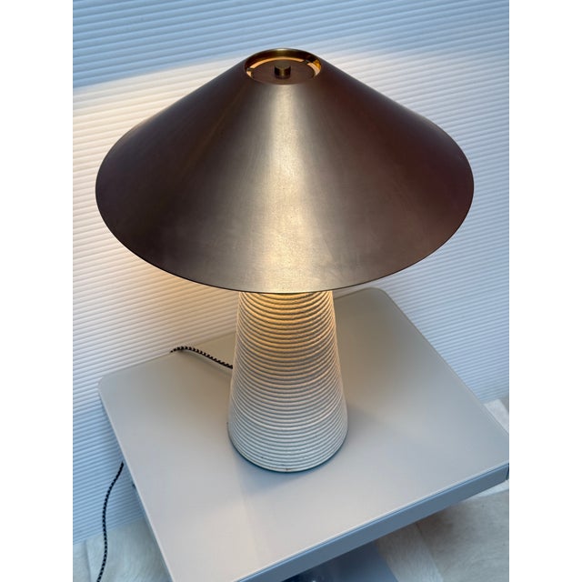Kelly Wearstler for Visual Comfort Signature Miramar Accent Lamp, Porous White For Sale - Image 11 of 12