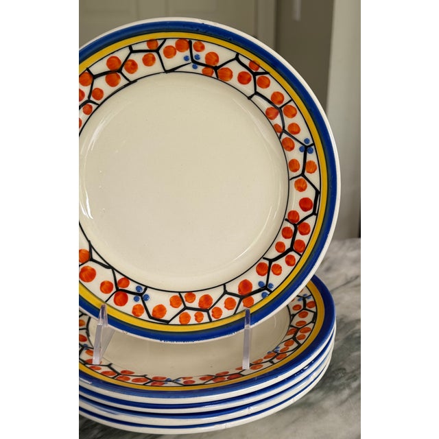 1930’s Ditmar Urbach Decorative Plates - Set of 5 For Sale In Seattle - Image 6 of 9