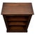 Small Antique Oak Open Bookcase, 1900s For Sale - Image 3 of 12