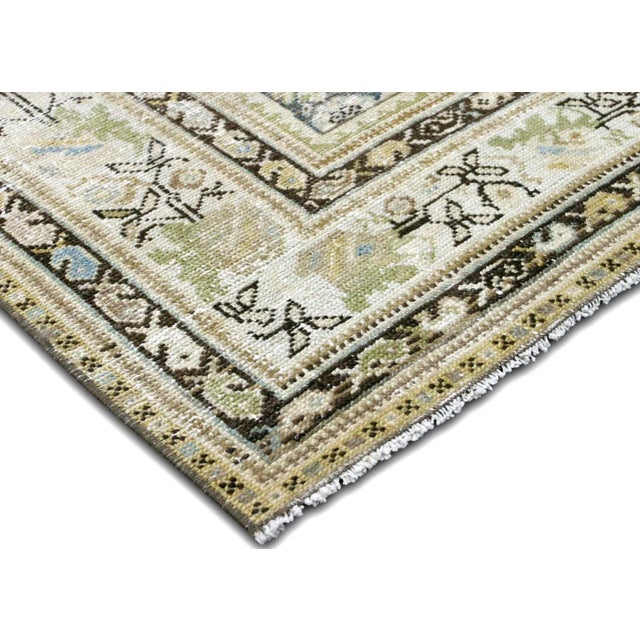 Transitional 1940s Persian Melayer Rug For Sale - Image 3 of 7