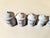 Enameled Sheet Metal Spice Jars, 1940s, Set of 6 For Sale - Image 4 of 10