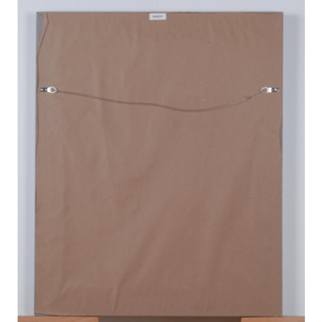 1995 Bill Mack "Embrace" Framed Wall Sculpture Bronzed Mixed Metal Media Limited Edition 131/295 in Excellent Condition For Sale In San Diego - Image 6 of 6