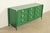 Stanley Furniture Mid-Century Hollywood Regency Campaign Green Lacquered Faux Bamboo Triple Dresser or Credenza by Stanley, Newly Refinished For Sale - Image 4 of 16