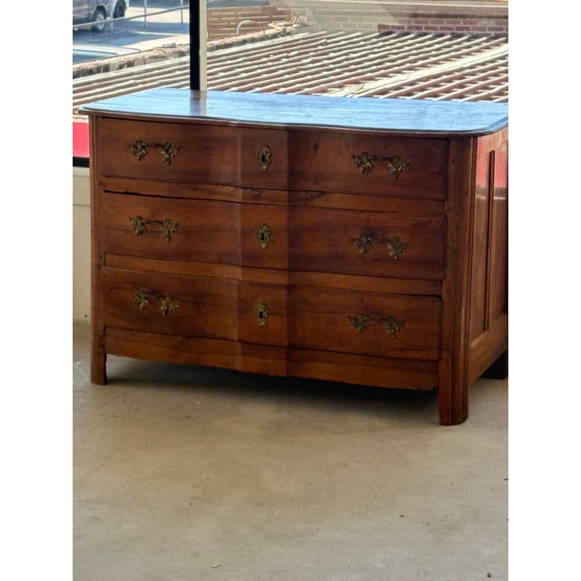Brown 18th Century French Provincial Commode For Sale - Image 8 of 8