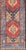 Tribal Antique Geometric Persian Long Heriz Runner in Red, Blue, Yellow, and Tan 3 X 14'9 For Sale - Image 3 of 13