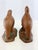 1960s Vintage Mid Century Hand-Painted Quail Figurines on Leafy Bases – A Pair For Sale - Image 5 of 10