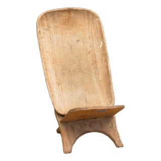 Tribal Senufo Stargazer African Chair For Sale