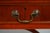 English Leather Top Yew Wood Writing Desk For Sale - Image 11 of 17