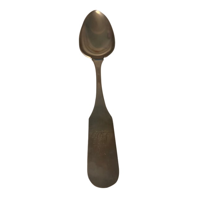 1910s Nelly Custis Serving Spoon From the National Trust for Historic Preservation For Sale