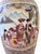Chinoiserie Vintage 36" Chinese "Royal Satsuma" Style Palace Floor Vase With Stand For Sale - Image 3 of 10