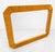 Modern Large Modern Faux Bamboo Wall Mirror For Sale - Image 3 of 10
