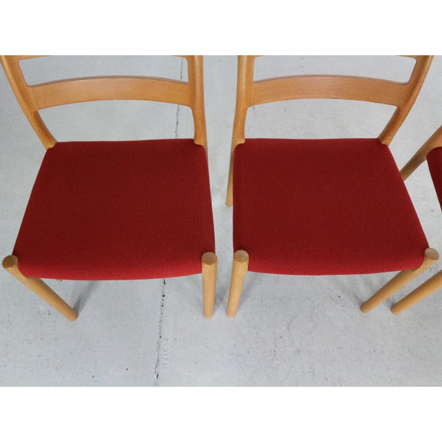 Dining Chairs Model-84 by Niels Otto Moller for Højbjerg, Denmark, 1970s, Set of 4 For Sale - Image 13 of 18