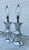 Bull Nose Cylinder Mercury Glass Table Lamps - a Pair For Sale - Image 15 of 18