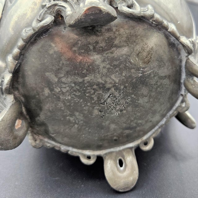 Metal Pewter Teapot from James Dixon & Sons Shefield For Sale - Image 7 of 8