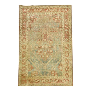 Early 20th Century Zabihi Collection Persian Heriz Rug - 4'10" x 6'10" For Sale