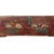 1960s Vintage Floral Distressed Deep Red Rectangular Wood Trunk Box For Sale - Image 5 of 9
