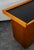 Black Mid Century Modern Cabinet Custom Bar Liquor White Oak Cabinet Shelves 72" Black For Sale - Image 8 of 12
