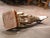 Vintage Italian Silvered Greyhound Dog Sculpture on Red Gilt Base For Sale - Image 10 of 11