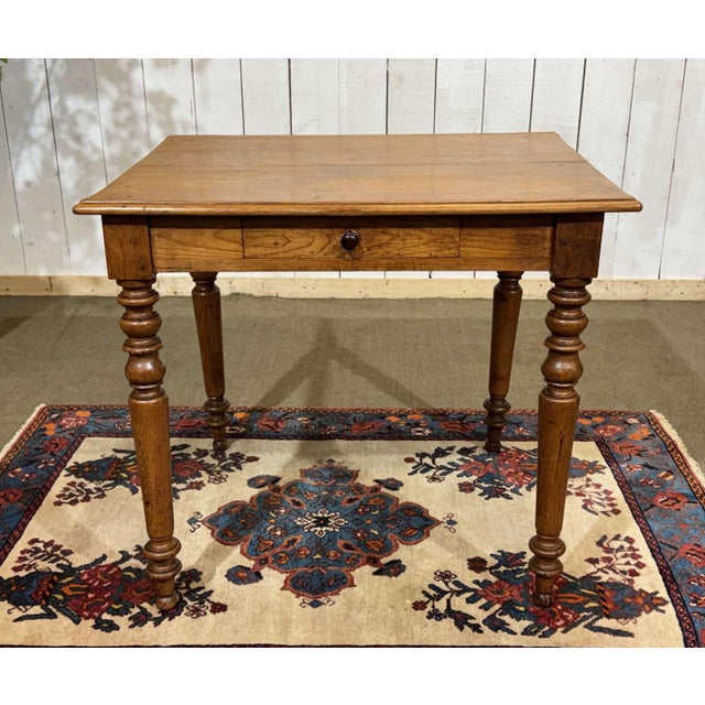 Early 20th Century Desk in Fir and Light Mahogany For Sale - Image 13 of 13