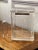 Mid 20th Century Vintage Lucite Ice Bucket With Tongs and Hinged Lid For Sale - Image 5 of 11