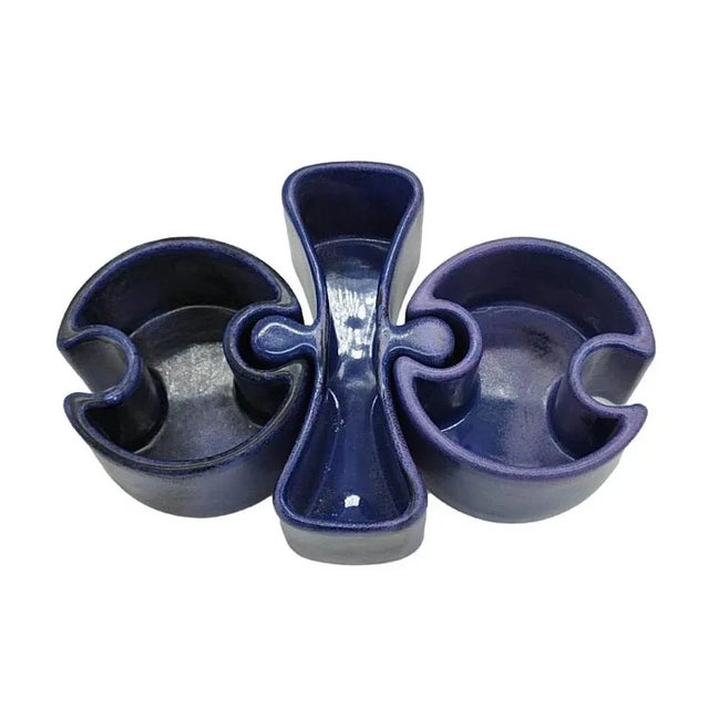 Italian Modular Centerpiece by Angelo Mangiarotti for Fratelli Brambilla, 1960s, Set of 3 For Sale - Image 3 of 7