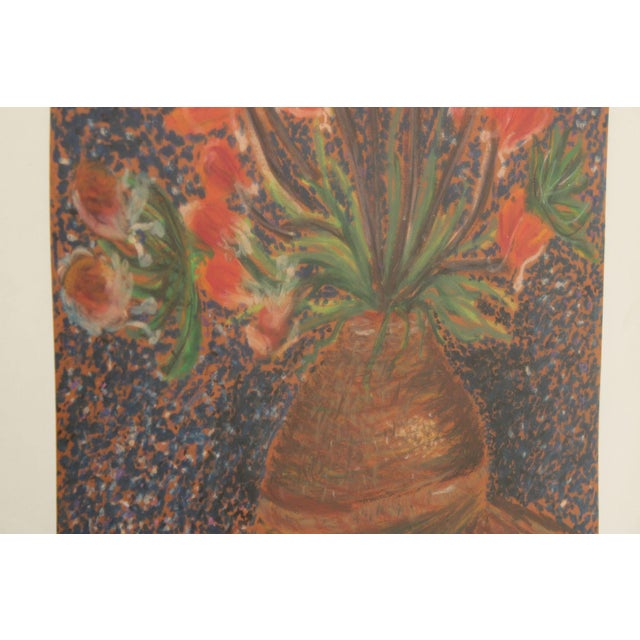 Artist Signed Pastel Painting Inspired by Vincent Van Gogh For Sale - Image 12 of 18