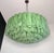 Large Murano Glass Chandelier with 101 Green Alabaster Glass Tube, 1990s For Sale - Image 12 of 18