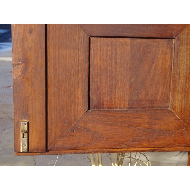 Vintage High Sideboard in Oak, 1960s For Sale - Image 12 of 18