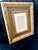 Vintage Traditional Gold Toned Wood Reed & Leaf Hollywood Regency Style Crystal Art Gallery Frame 5 X 7. For Sale - Image 4 of 8