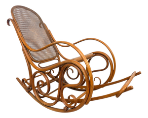 Large Rocking Chair from Thonet, 1890s