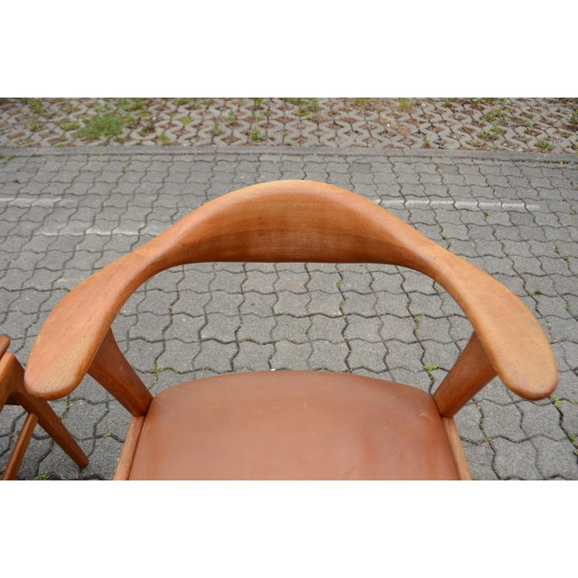Danish Model 49 Chair in Teak by Erik Kirkegaard for Høng Stolefabrik, 1950s For Sale - Image 15 of 16
