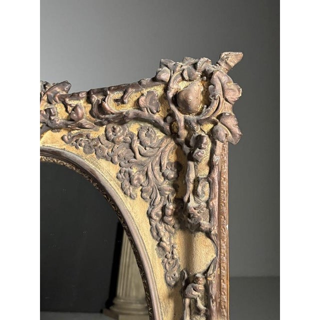 19th Century Baroque Style Mirror For Sale - Image 15 of 17
