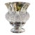 Lalique Dampierre Crystal Vase – Frosted Sparrow Motif, Signed France For Sale