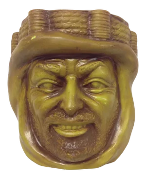 Mid-Century California Pottery Figural Head Vase