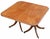 Brown Antique 19th Century Twin Pedestal Extending Dining Table For Sale - Image 8 of 12