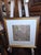 Textile 18th Century Metalic Thread Brocade Fragment Framed For Sale - Image 7 of 8