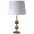 Gold Vintage German Table Lamp, 1970s For Sale - Image 8 of 8