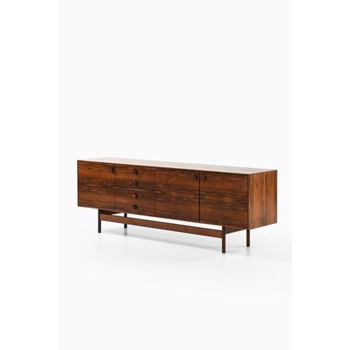 Brown Rosewood Sideboard from Ib Kofod-Larsen, 1950s For Sale - Image 8 of 9