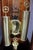 Howard Miller “Taylor” Mahogany Grandfather Clock With Brass Dial & Triple Weights For Sale - Image 9 of 14