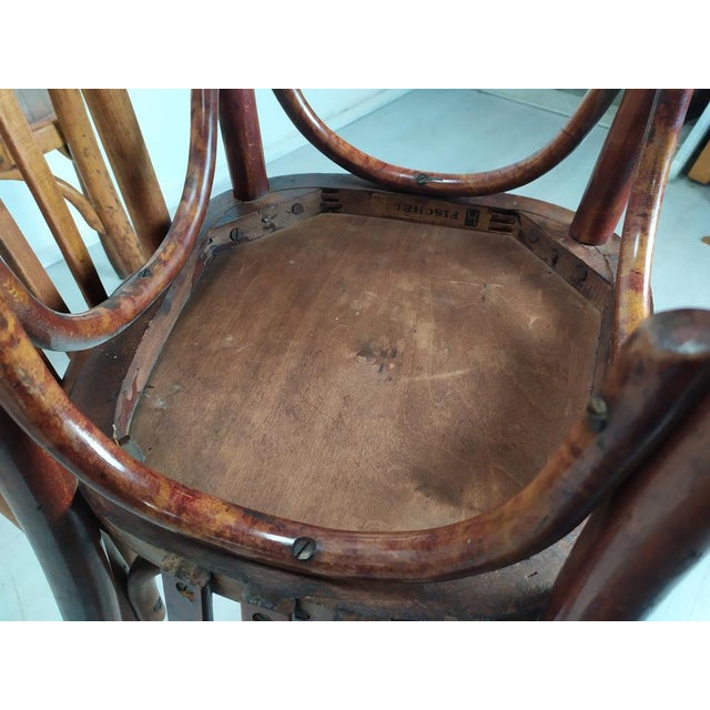 Bistrot Chairs from Baumann, 1890s, Set of 6 For Sale - Image 16 of 18