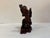 Chinese Antique Chinese Wood Carved Fisherman Statue For Sale - Image 3 of 10