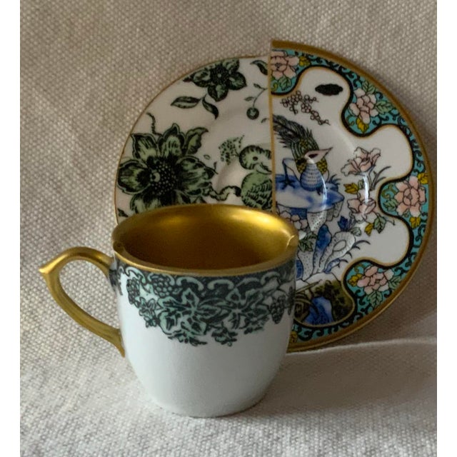 Pair of Güral Fine Bone China Cups & Saucers - After Home Apollo Series For Sale - Image 10 of 17