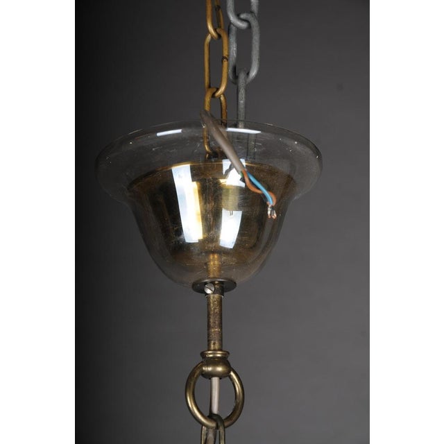 20th Century Italian Glazed Chandelier For Sale - Image 4 of 18